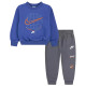 Nike Βρεφικές φόρμες σετ Sportswear Fleece Crew Pant Set